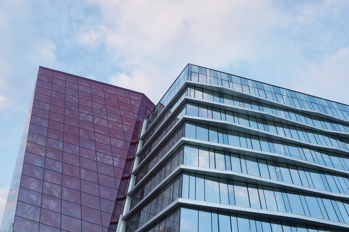 portrait of family standing together